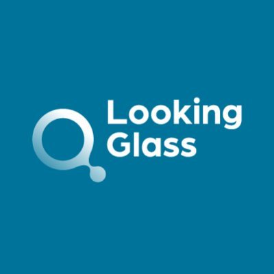Looking glass logo